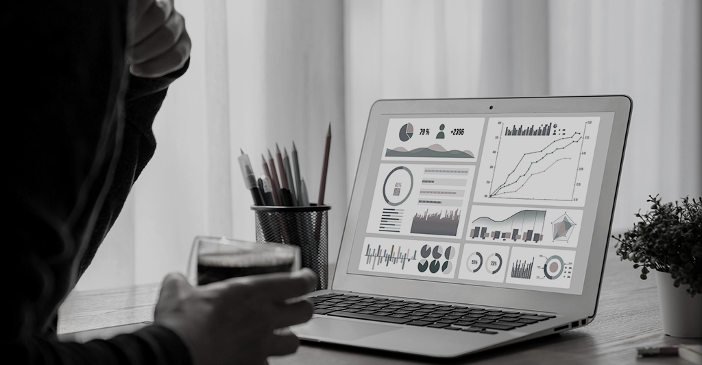 Business data dashboard